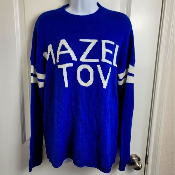SHOW ME YOUR MUMU 'Mazel Tov' Knit Sweater - Picture 1 of 9